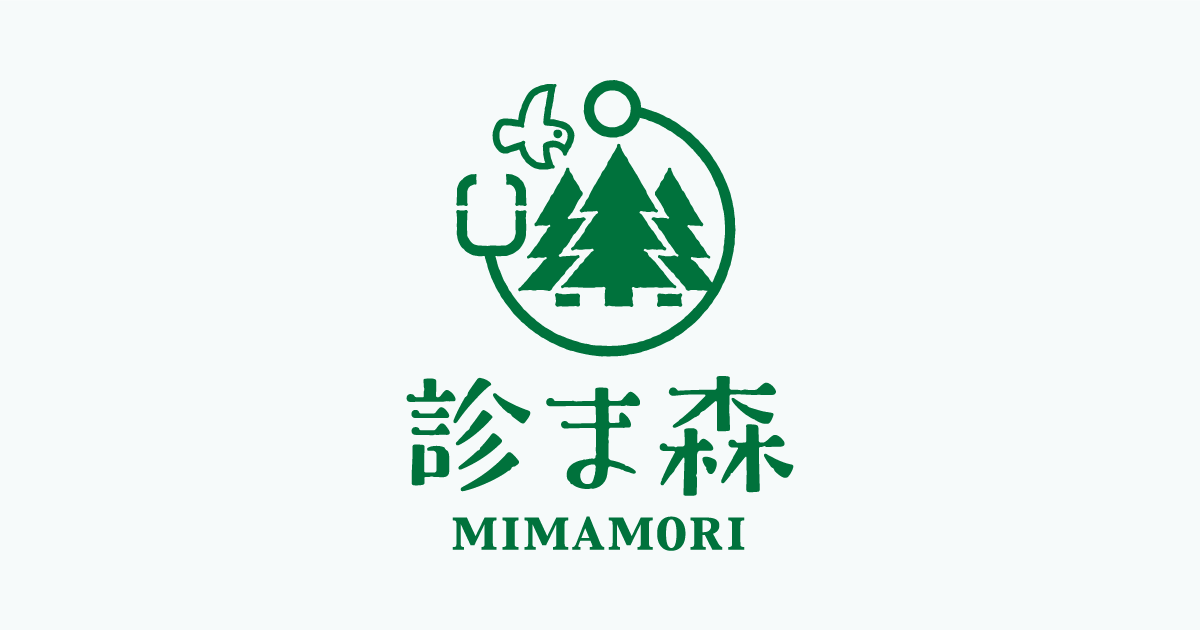 森の健康診断サービスのロゴをデザインさせていただきました