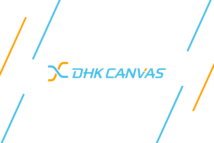 DHK CANVASロゴビジュアル