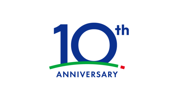 周年記念ロゴ「日本非営利組織評価センター設立10周年」